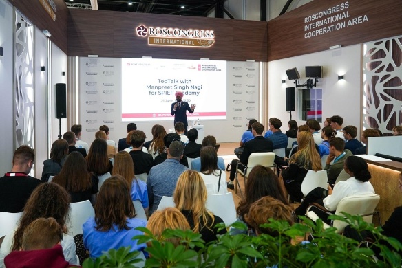 Опубликована программа мероприятий в Зоне делового общения Roscongress International на ПМЭФ-2026